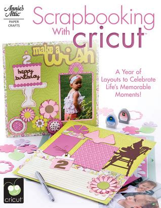 Book cover: Scrapbooking with cricut